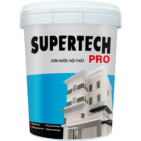 Sơn nội thất Toa Supertech Pro - 18L